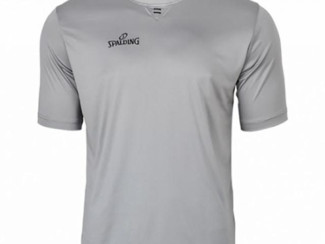 MAILLOT D'ARBITRE GRIS SPALDING